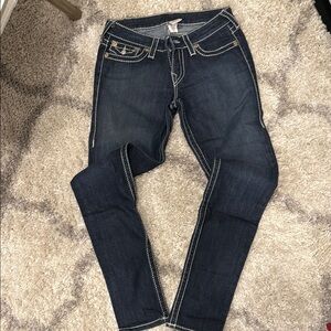 Women's Dark Blue Jeans